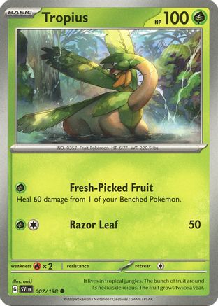 Tropius (007) [SV01 Scarlet & Violet Base Set] Reverse Holofoil - Common