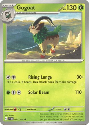 Gogoat (012) [SV01 Scarlet & Violet Base Set] - Common