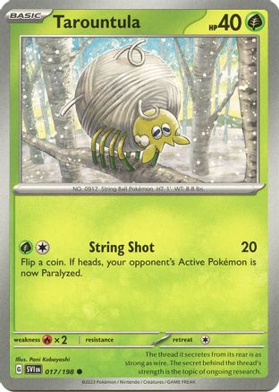 Tarountula (017/198) [SV01 Scarlet & Violet Base Set] - Common