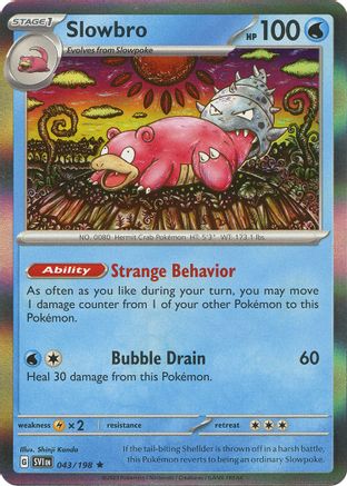 Slowbro (043) [SV01 Scarlet & Violet Base Set] Holofoil - Rare