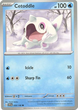 Cetoddle (059/198) [SV01 Scarlet & Violet Base Set] - Common