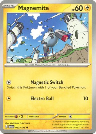 Magnemite (063) [SV01 Scarlet & Violet Base Set] - Common
