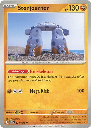 Stonjourner (121) [SV01 Scarlet & Violet Base Set] - Uncommon