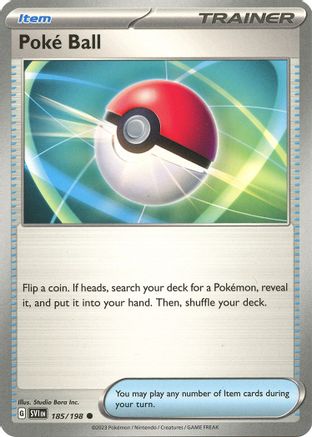 Poke Ball (185) [SV01 Scarlet & Violet Base Set] - Common