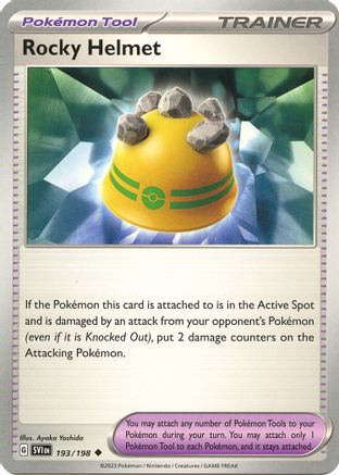 Rocky Helmet (193) [SV01 Scarlet & Violet Base Set] - Uncommon