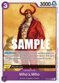 Who's.Who (Tournament Pack Vol. 3) [Participant] (ST04-010) - One Piece Promotion Cards