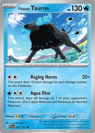 Paldean Tauros (041/193) [SV02 Paldea Evolved] - Uncommon