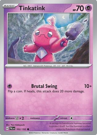 Tinkatink (102/193) [SV02 Paldea Evolved] - Common