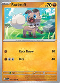 Rockruff (116) [SV02 Paldea Evolved] Reverse Holofoil - Common