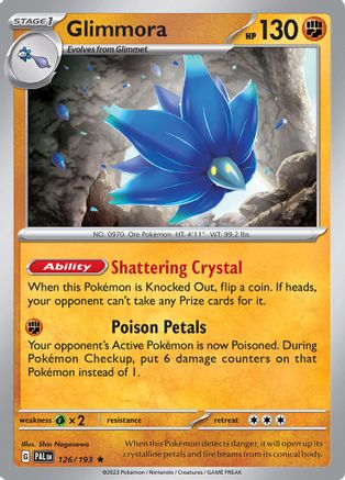 Glimmora (126) [SV02 Paldea Evolved] Holofoil - Rare