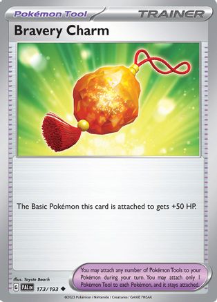 Bravery Charm (173) [SV02 Paldea Evolved] - Uncommon