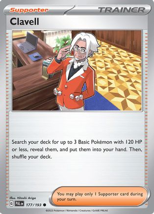 Clavell (177) [SV02 Paldea Evolved] - Common