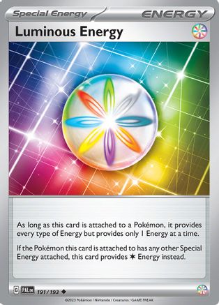 Luminous Energy (191) [SV02 Paldea Evolved] Reverse Holofoil - Uncommon