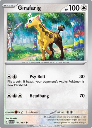 Girafarig (154) [SV02 Paldea Evolved] - Common