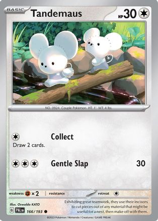 Tandemaus (166/193) [SV02 Paldea Evolved] Reverse Holofoil - Common