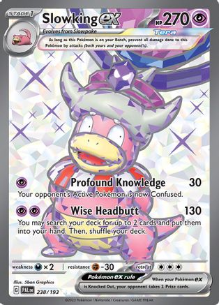 Slowking ex (238/193) [SV02 Paldea Evolved] Holofoil - Ultra Rare