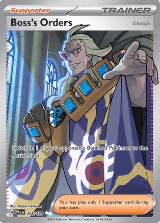 Boss's Orders (248/193) [SV02 Paldea Evolved] Holofoil - Ultra Rare