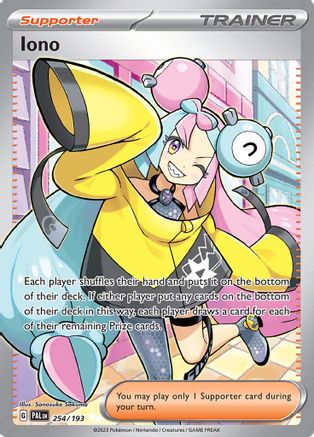 Iono (254/193) [SV02 Paldea Evolved] Holofoil - Ultra Rare