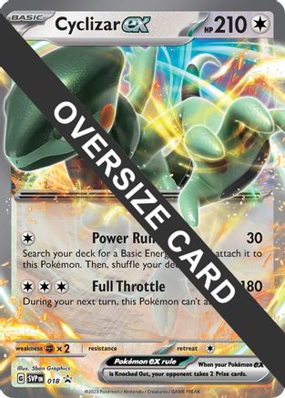 Cyclizar ex (18) [Jumbo Cards] Holofoil - Promo