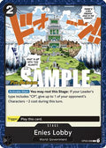 Enies Lobby (OP03-098) - Pillars of Strength Pre-Release Cards