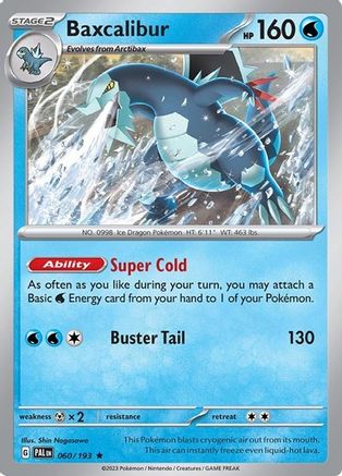 Baxcalibur (060/193) [Deck Exclusives] - Promo