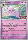 Espeon (Best Buy Exclusive) (086) [Miscellaneous Cards & Products] Holofoil - Promo