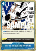 Three Thousand Worlds (Judge Pack Vol. 2) (OP03-057) - One Piece Promotion Cards Foil