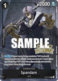 Spandam (Offline Regional 2023) [Participant] (OP03-086) - One Piece Promotion Cards Foil