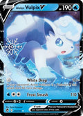 Alolan Vulpix V (Holiday Calendar) (033/195) [Miscellaneous Cards & Products] Holofoil - Ultra Rare