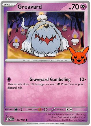 Greavard (104/198) [Trick or Trade BOOster Bundle 2023] - Common