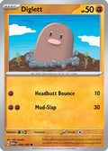 Diglett (050) [SV Scarlet & Violet 151] - Common