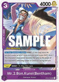 Mr.2.Bon.Kurei (Bentham) (OP04-069) - Kingdoms of Intrigue Pre-Release Cards