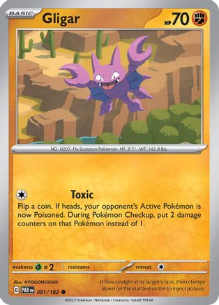 Gligar (091) [SV04 Paradox Rift] - Common