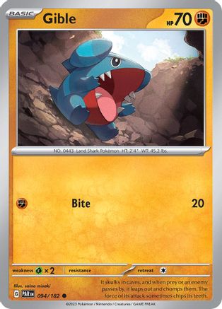 Gible (094) [SV04 Paradox Rift] - Common