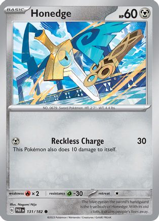 Honedge (131/182) [SV04 Paradox Rift] - Common