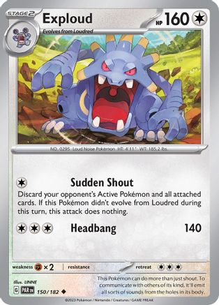 Exploud (150) [SV04 Paradox Rift] Reverse Holofoil - Uncommon