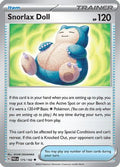 Snorlax Doll (175) [SV04 Paradox Rift] Reverse Holofoil - Uncommon
