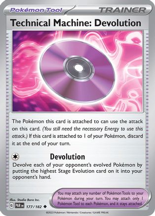 Technical Machine: Devolution (177) [SV04 Paradox Rift] - Uncommon