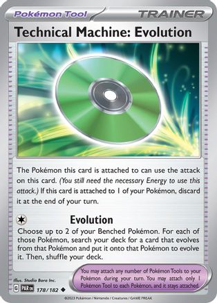 Technical Machine: Evolution (178) [SV04 Paradox Rift] - Uncommon