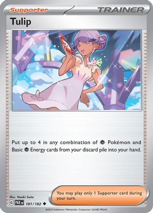 Tulip (181) [SV04 Paradox Rift] Reverse Holofoil - Uncommon
