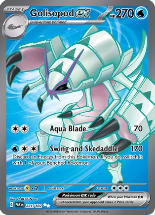 Golisopod ex (221/182) [SV04 Paradox Rift] Holofoil - Ultra Rare
