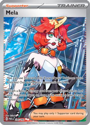 Mela (236/182) [SV04 Paradox Rift] Holofoil - Ultra Rare