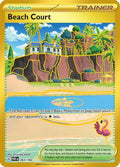 Beach Court (263/182) [SV04 Paradox Rift] Holofoil - Hyper Rare