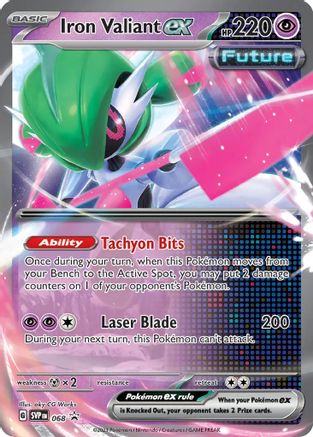 Iron Valiant ex (068) [SV Scarlet & Violet Promo Cards] Holofoil - Promo