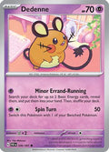 Dedenne (036) [SV Paldean Fates] Reverse Holofoil - Common