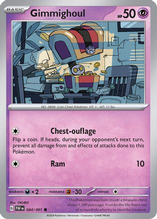 Gimmighoul (044) [SV Paldean Fates] - Common