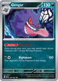 Gengar (057) [SV Paldean Fates] Reverse Holofoil - Uncommon