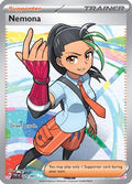 Nemona (229/091) [SV Paldean Fates] Holofoil - Ultra Rare