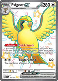 Pidgeot ex (221) [SV Paldean Fates] Holofoil - Shiny Ultra Rare