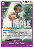Vinsmoke Yonji (066) (OP06-066) - Wings of the Captain Pre-Release Cards
